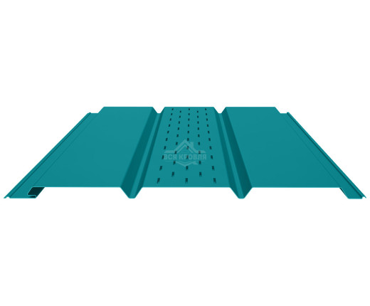 Софит PROFI с центральной перфорацией 0.5 Полиэстер RAL 5021