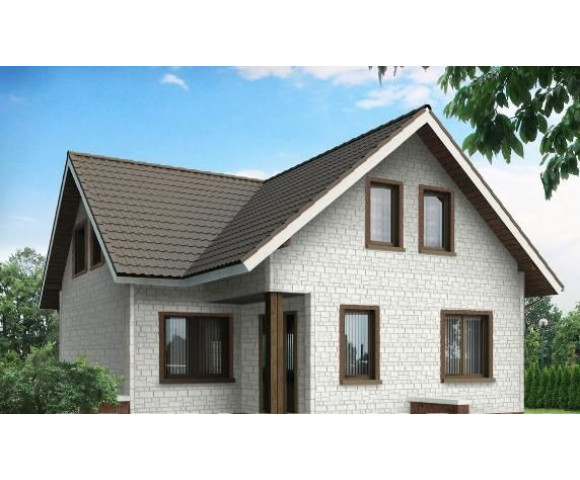 Цокольный сайдинг Саnada Ridge Белый