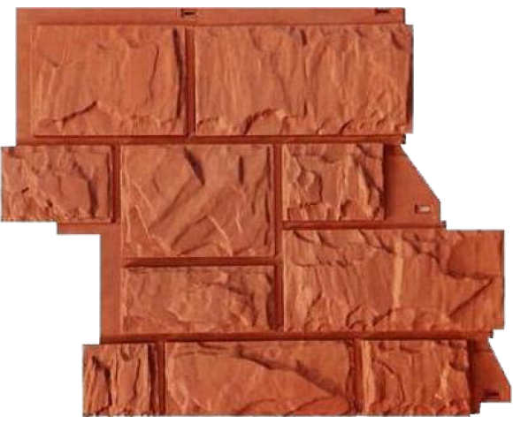 Цокольный сайдинг Саnada Ridge Терракот