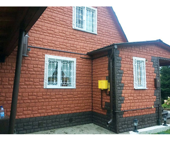 Цокольный сайдинг Саnada Ridge Терракот