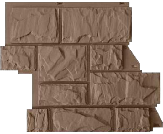 Цокольный сайдинг Саnada Ridge Бежевый