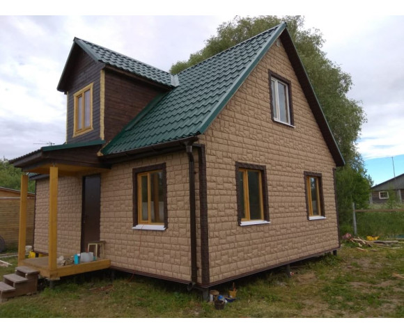 Цокольный сайдинг Саnada Ridge Бежевый