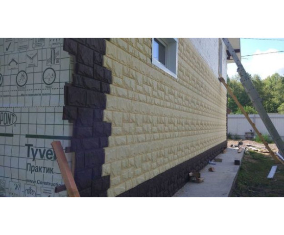 Цокольный сайдинг Саnada Ridge Кремовый