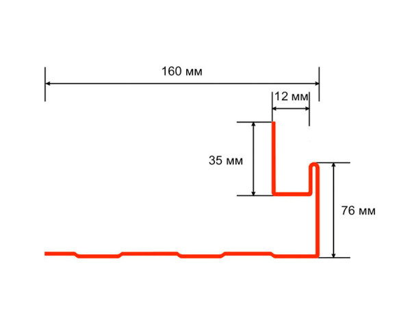 Околооконная планка Технониколь ОПТИМА