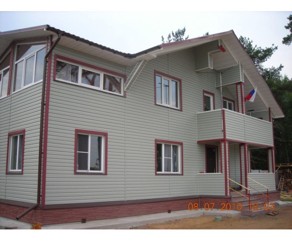 Сайдинг Mitten Sentry акриловый RichmondRed