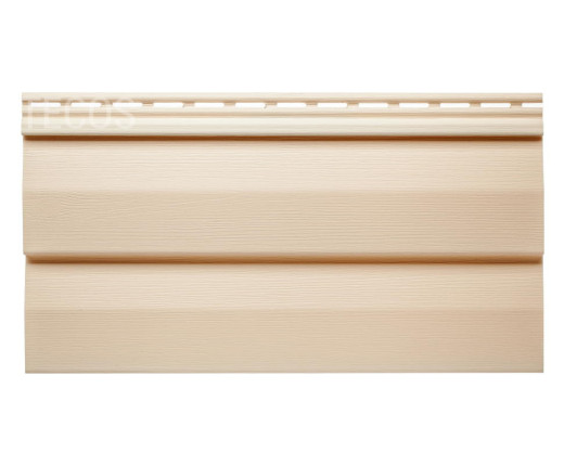 Сайдинг Tecos Ardennes корабельный брус Cлоновая кость