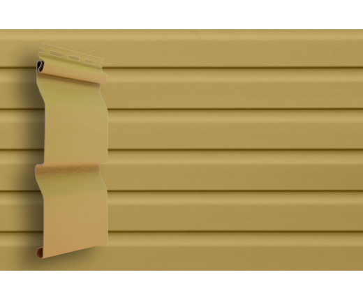 Сайдинг Grand Line Корабельный брус D4,4 карамельный