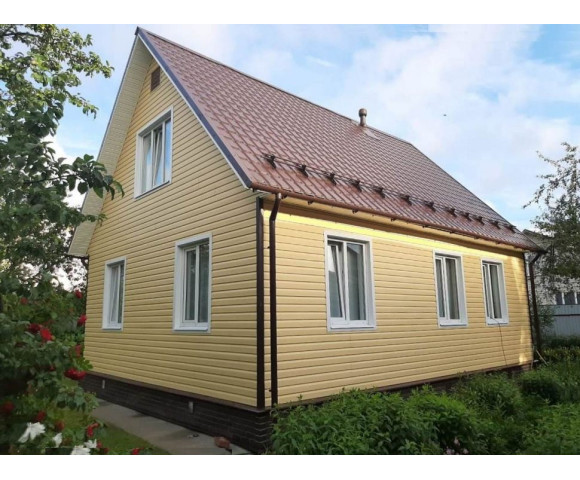 Сайдинг Mitten Oregon pride виниловый Saffron