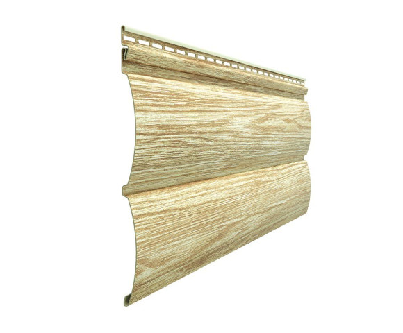 Сайдинг Docke Люкс Блок хаус Рябина