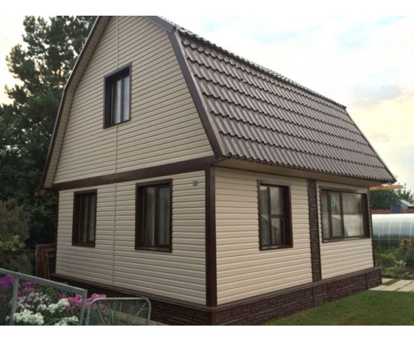 Сайдинг Grand Line Корабельный брус D4,4 белый