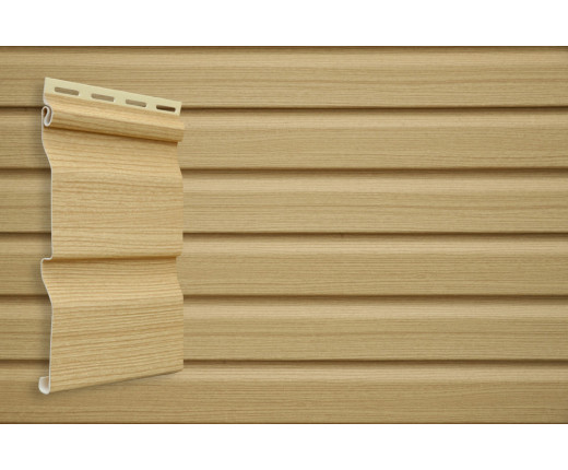 Сайдинг Grand Line Корабельный брус D4,4 Tundra клен