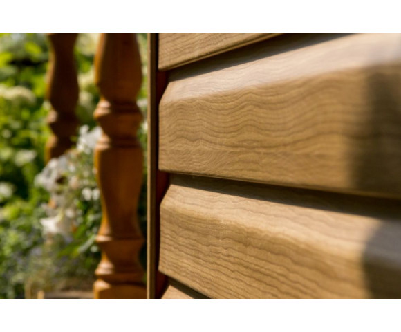 Сайдинг Grand Line Корабельный брус D4,4 Tundra клен