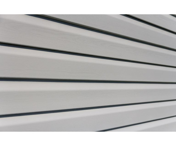 Сайдинг Grand Line Корабельный брус D4 Slim серый