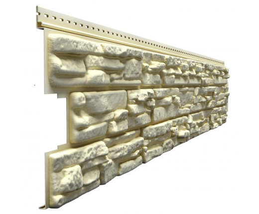 Виниловый сайдинг Docke Rocky кешью