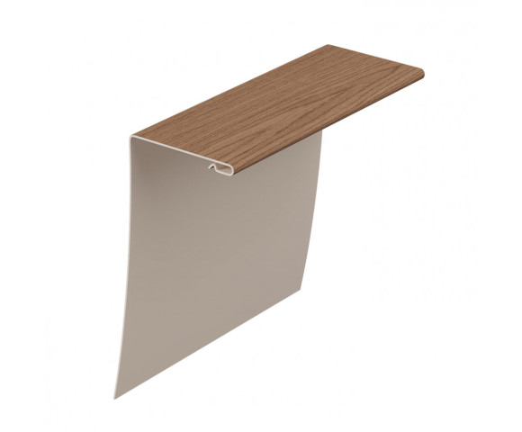 Околооконный профиль универсальный LUX для сайдинга Деке