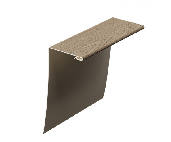 Околооконный профиль универсальный LUX для сайдинга Деке