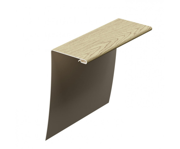 Околооконный профиль универсальный LUX для сайдинга Деке