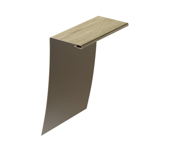 Околооконный профиль универсальный LUX для сайдинга Деке