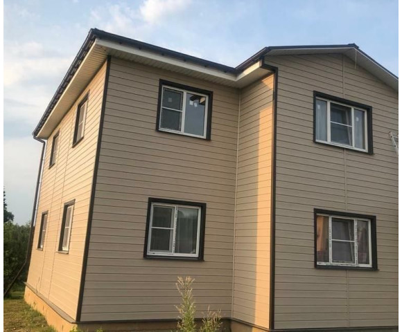 Сайдинг Docke Premium Корабельный брус Крем-брюле