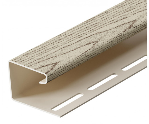 J-профиль LUX для сайдинга Деке