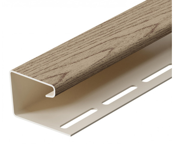 J-профиль LUX для сайдинга Деке