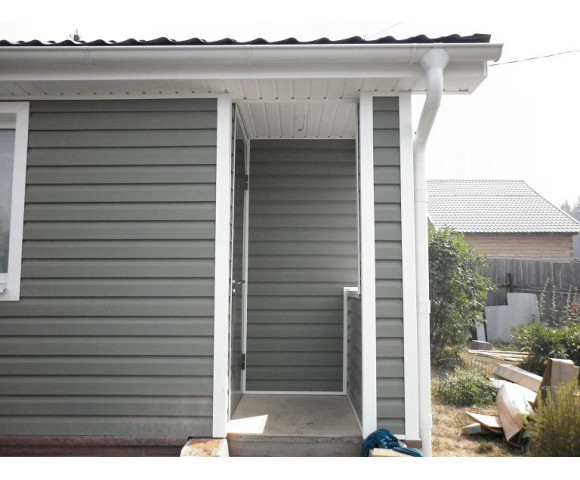 Сайдинг Mitten Oregon pride виниловый Satin Grey