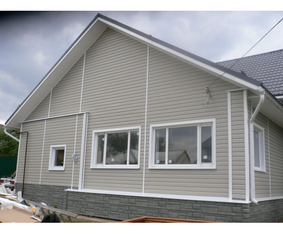 Сайдинг Mitten Oregon pride виниловый Satin Grey