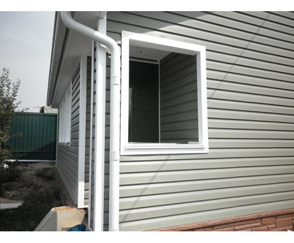 Сайдинг Mitten Oregon pride виниловый Satin Grey