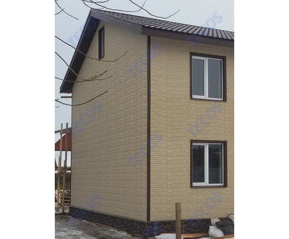 Фасадные панели Текос Натуральный камень Бежевый