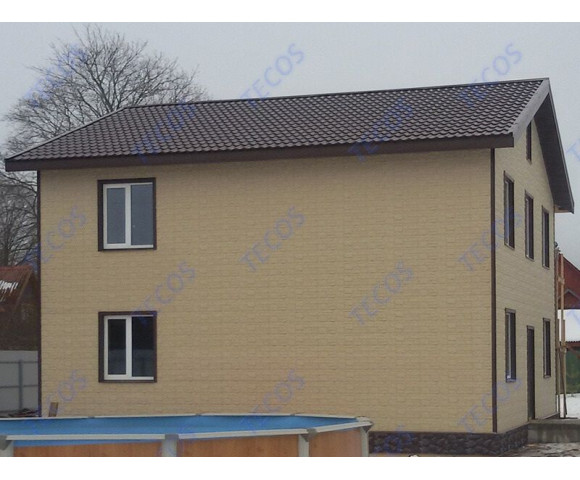 Фасадные панели Текос Натуральный камень Бежевый