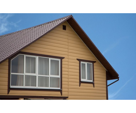 Сайдинг Grand Line Блок хаус D4,8 карамельный