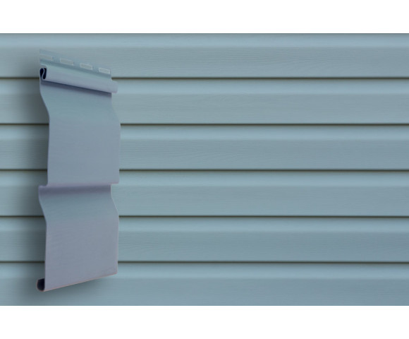 Сайдинг Grand Line Корабельный брус D4,4 голубой