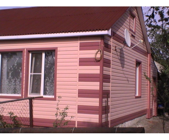 Сайдинг Tecos Ardennes корабельный брус Акрил Бордо