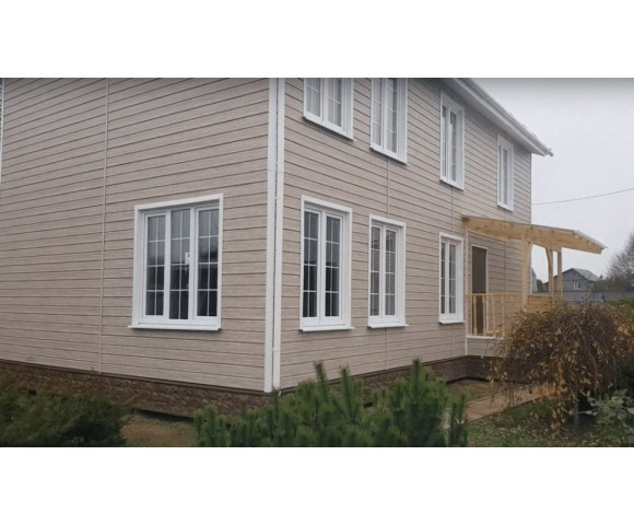 Сайдинг Docke Люкс Профилированный брус Зрелый каштан