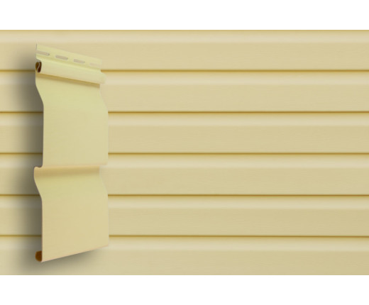 Сайдинг Grand Line Корабельный брус D4,4 ванильный