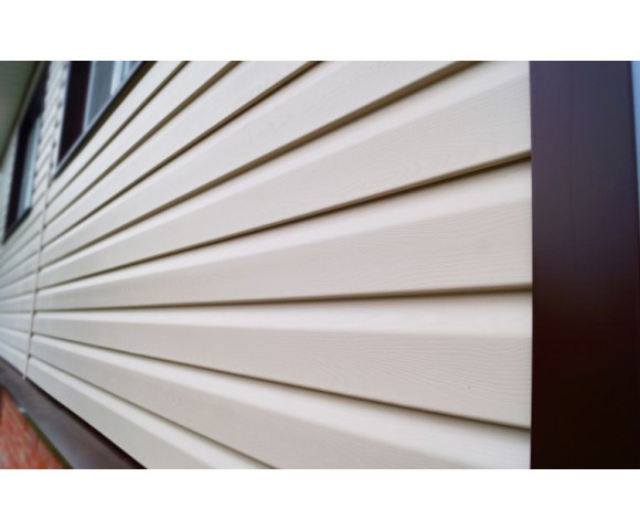 Сайдинг Grand Line Корабельный брус D4,4 ванильный