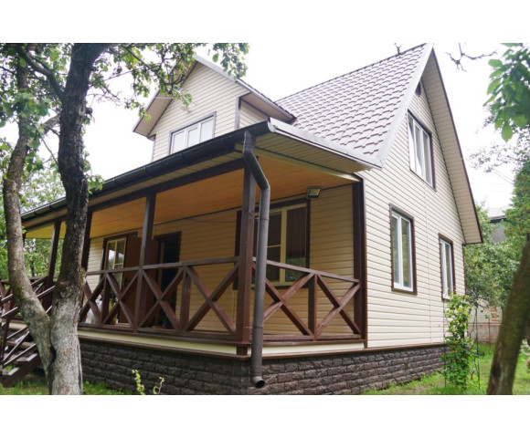 Сайдинг Grand Line Корабельный брус D4,4 ванильный