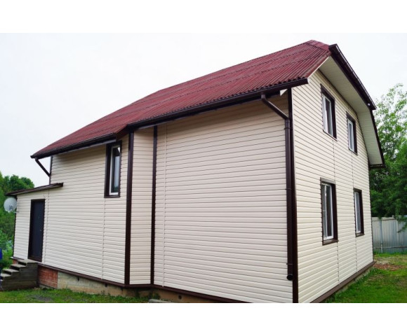 Сайдинг Grand Line Корабельный брус D4,4 ванильный