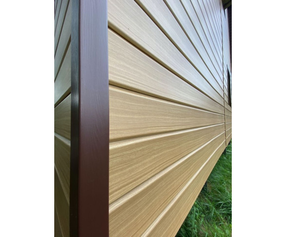 Сайдинг Grand Line Natural-Брус S7 Tundra клен