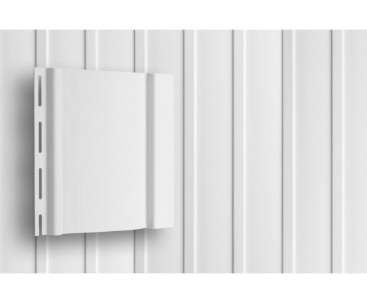 Сайдинг Grand Line вертикальный Standart белый