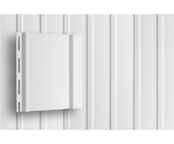 Сайдинг Grand Line вертикальный Standart белый