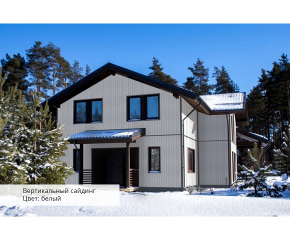 Сайдинг Grand Line вертикальный Standart белый