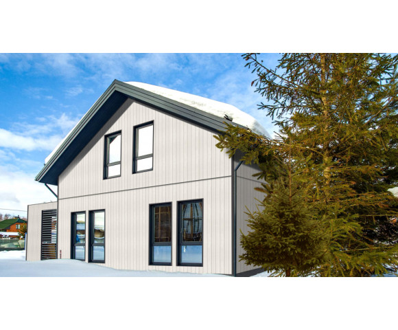 Сайдинг Grand Line вертикальный Standart белый