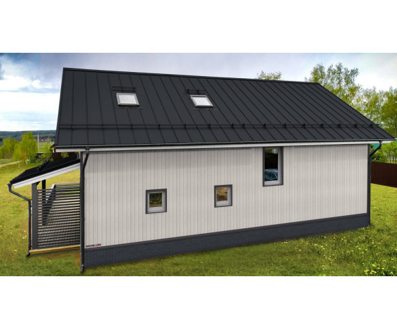 Сайдинг Grand Line вертикальный Standart белый