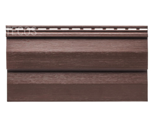 Сайдинг Tecos Ardennes корабельный брус Акрил Арабика