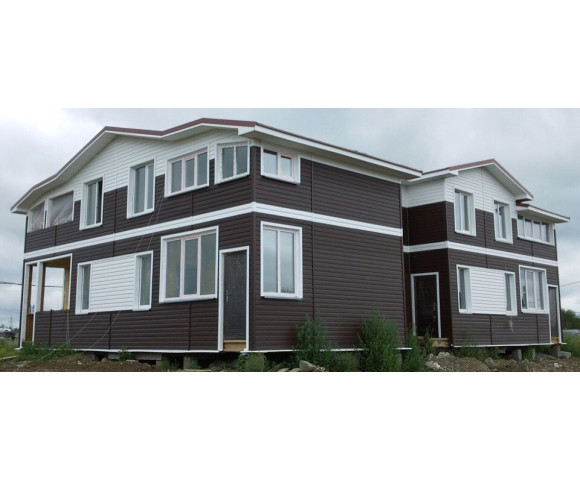 Сайдинг Tecos Ardennes корабельный брус Акрил Арабика