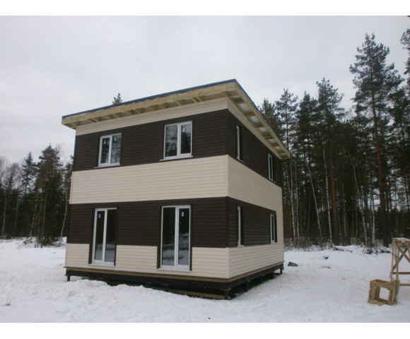 Сайдинг Tecos Ardennes корабельный брус Акрил Арабика