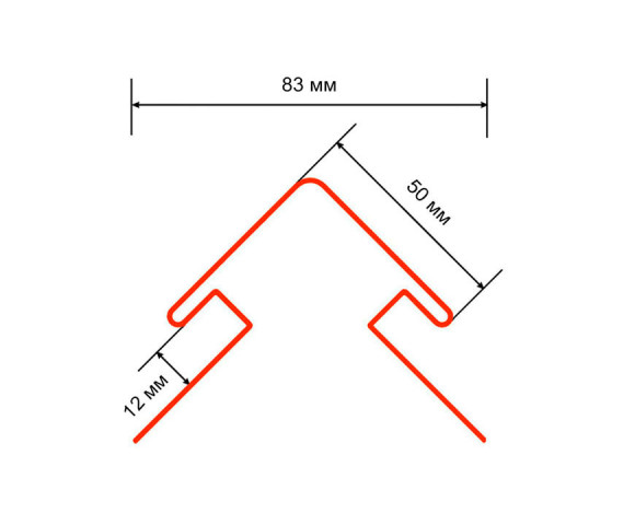 Угол наружный 50 Технониколь ОПТИМА