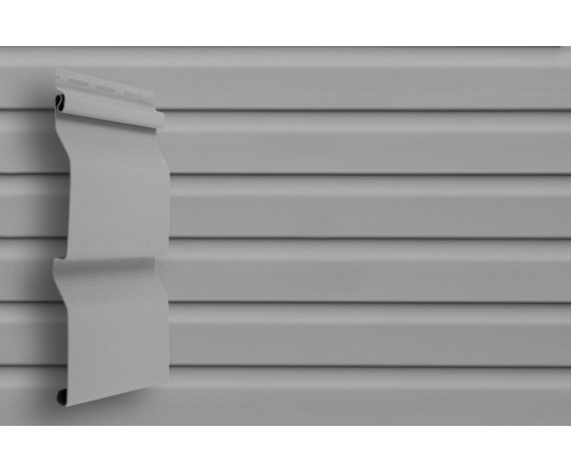 Сайдинг Grand Line Корабельный брус D4,4 серый