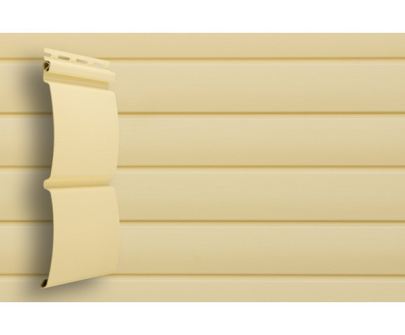 Сайдинг Grand Line Блок хаус D4,8 ванильный